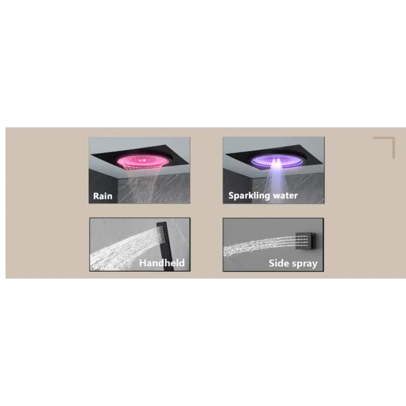 Akıllı LED Duş Seti Banyo Müzi - Spa & Wellness Hotel Diamond Ustroń incelemesi ve fiyatı
